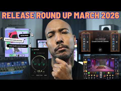 Pro Audio Release Round up March 2026 - Heritage Audio, Sonible, IK Multimedia, Safari Audio