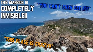 We reacted to a CRAZY tour of an INVISIBLE MANSION!!!