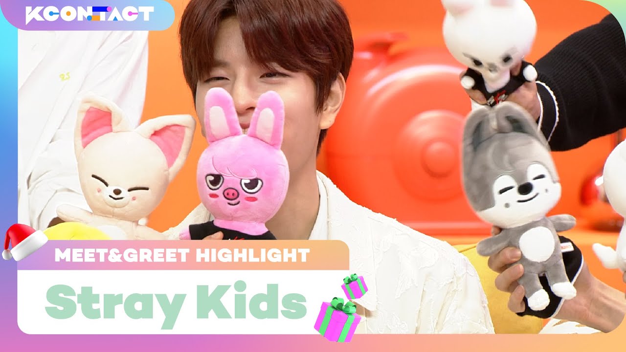Stray Kids (스트레이 키즈) | MEET&GREET HIGHLIGHT | S5 | KCON:TACT SPECIAL WEEKS 🎅