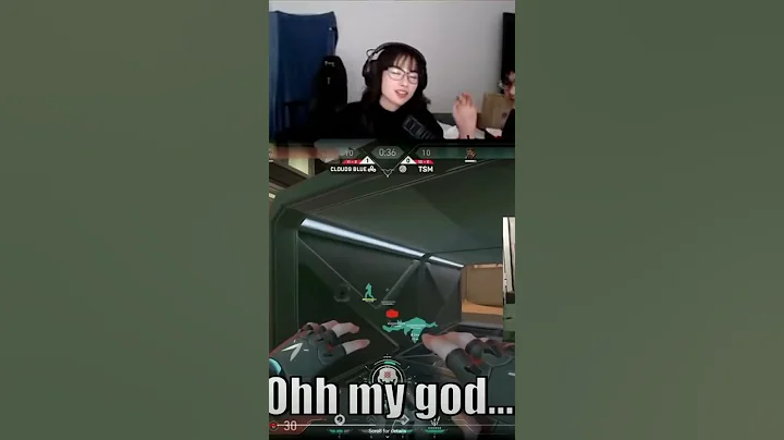 Tenz & Kyedae Reacts to TenZ videos #shorts