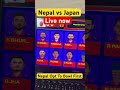 Nepal vs Japan live Now #nepalcricket #nepalvsjapan #nepvsjp