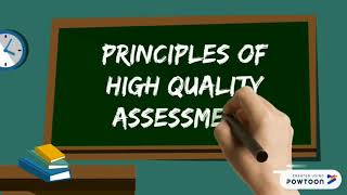 Principles of High Quality Assessment (CMU: BSE-SOC-2A)