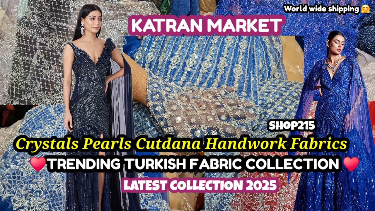 AMAZING ...🥳🥰❤️Trending Premium Turkish Fabrics🤩 💃Online Order Available🛍💯 Katran Market Mangolpuri