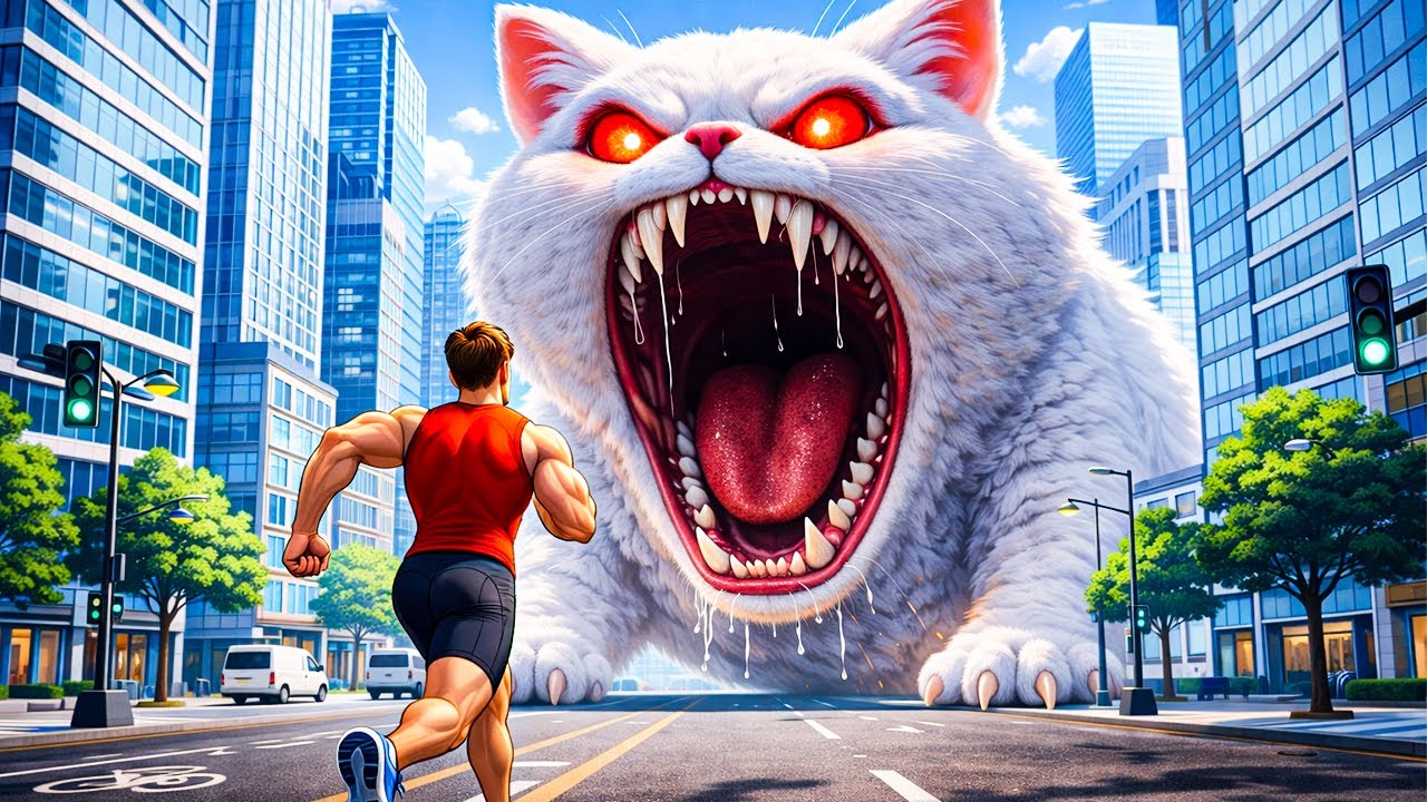 A Giant Monster Cat Appeared in the City... And Everyone Ran