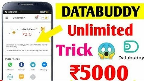 #databuddyappunlimitedtrick {100% WORKING} DataBuddy App Unlimited Trick With Online Script(Proof)