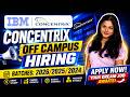Concentrix &amp; IBM New Hiring | Batch 2026/2025/2025