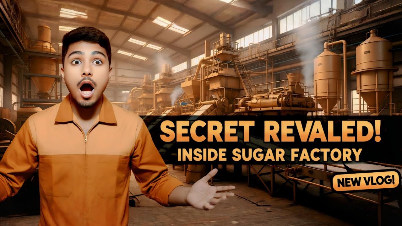 Secrets Revealed ! Inside Sugar Factory 🤯 