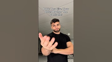 When You Give Your Older Brother The Controller