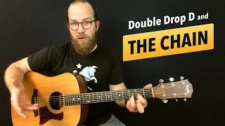 Video thumbnail of "Double Drop D & "The Chain" intro (Practice Log #3)"