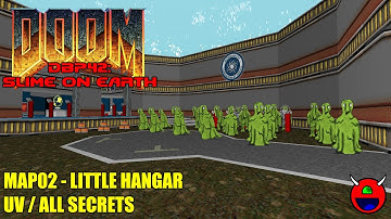 Doom 2: DBP42: Slime on Earth - MAP02 Little Hangar - UVMAX No Commentary