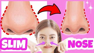 Get Slim, Beautiful, High Nose with This Exercise & Massage! Nose Lifting Massage