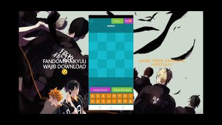 wah!!!game tebak tebakan haikyuu udah ada?!fandom haikyuu wajib banget sih download ni game👍 screenshot 2