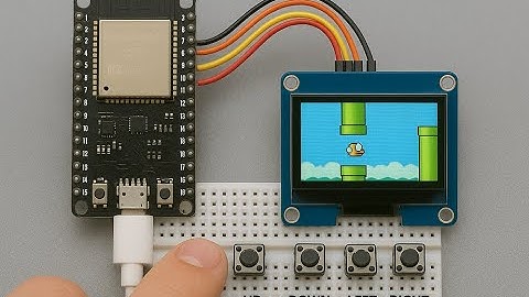 [Arduino Project] Esp32 Flappy Bird game