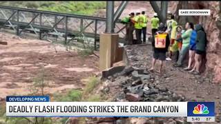 Second body recovered after flash floods strike the Grand Canyon