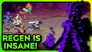 One-Shotting Regeneration! | Regeneration build (Domovoy, Catzerker & Nixe) | Aethermancer Mythic