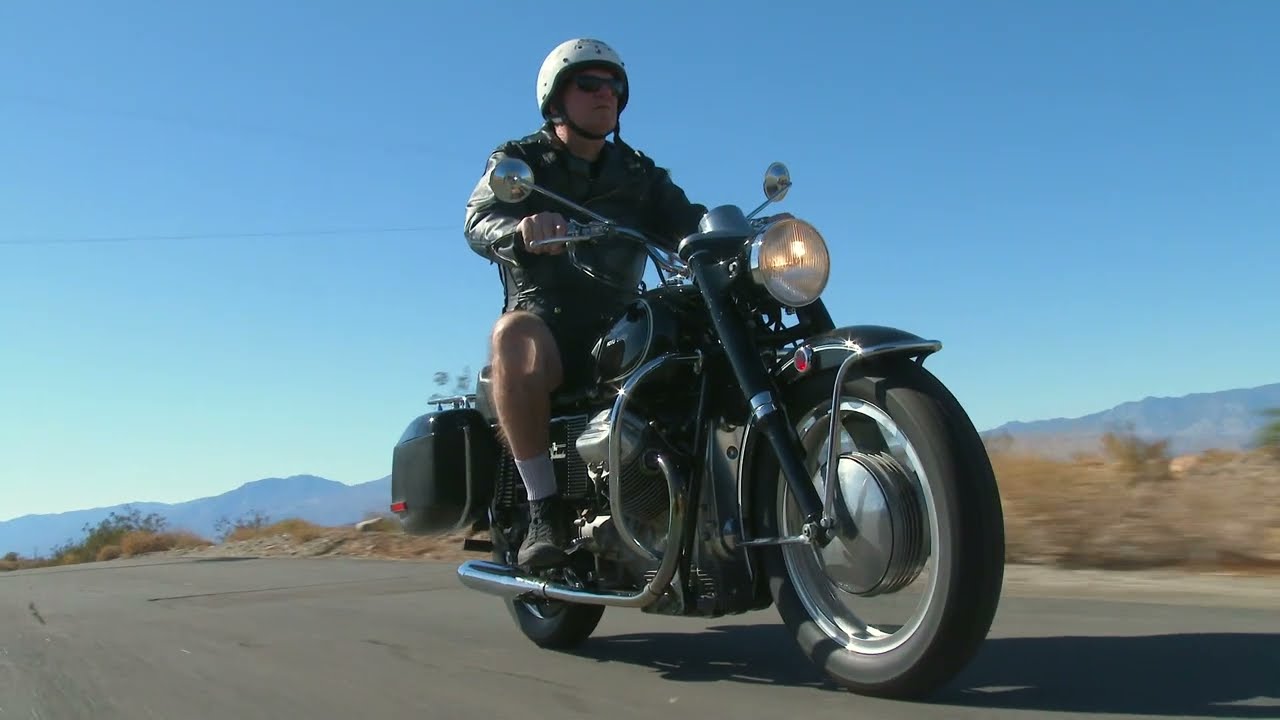 Very Original Paint 1970 Moto Guzzi Ambassador - YouTube