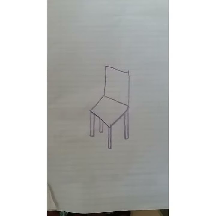 SANDALYE NASIL ÇIZILIR - YouTube