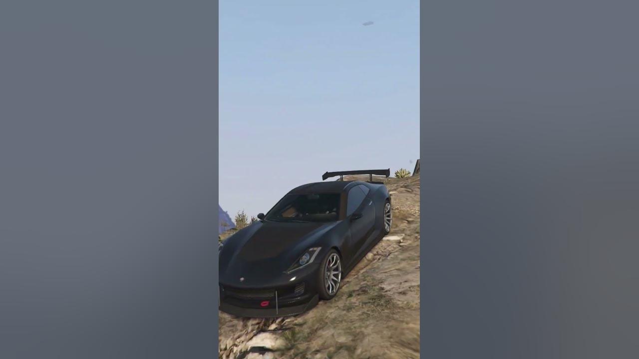 Franklin visited the biggest mountain in GTA with his sport car 😍😍 #gta ...