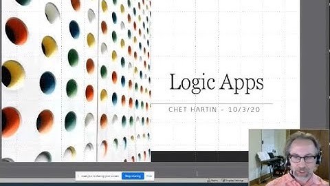 Wisconsin .Net User Group -Logic Apps & Triggers w/ Chester Hartin