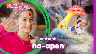Na-Apen Simsala Saartje Educatieve Kleutertelevisie Lichaamsdelen Pesten