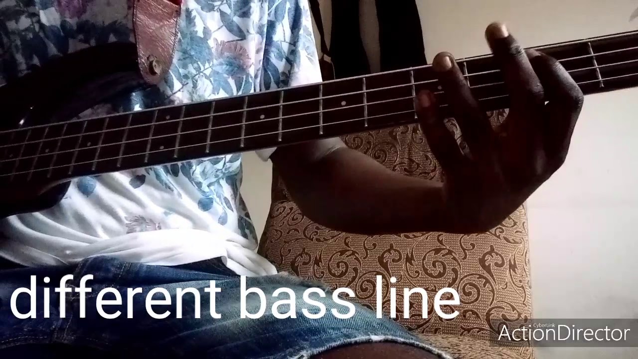 Ghanaian bass praises lines and licks (Francis Amo bass Praises