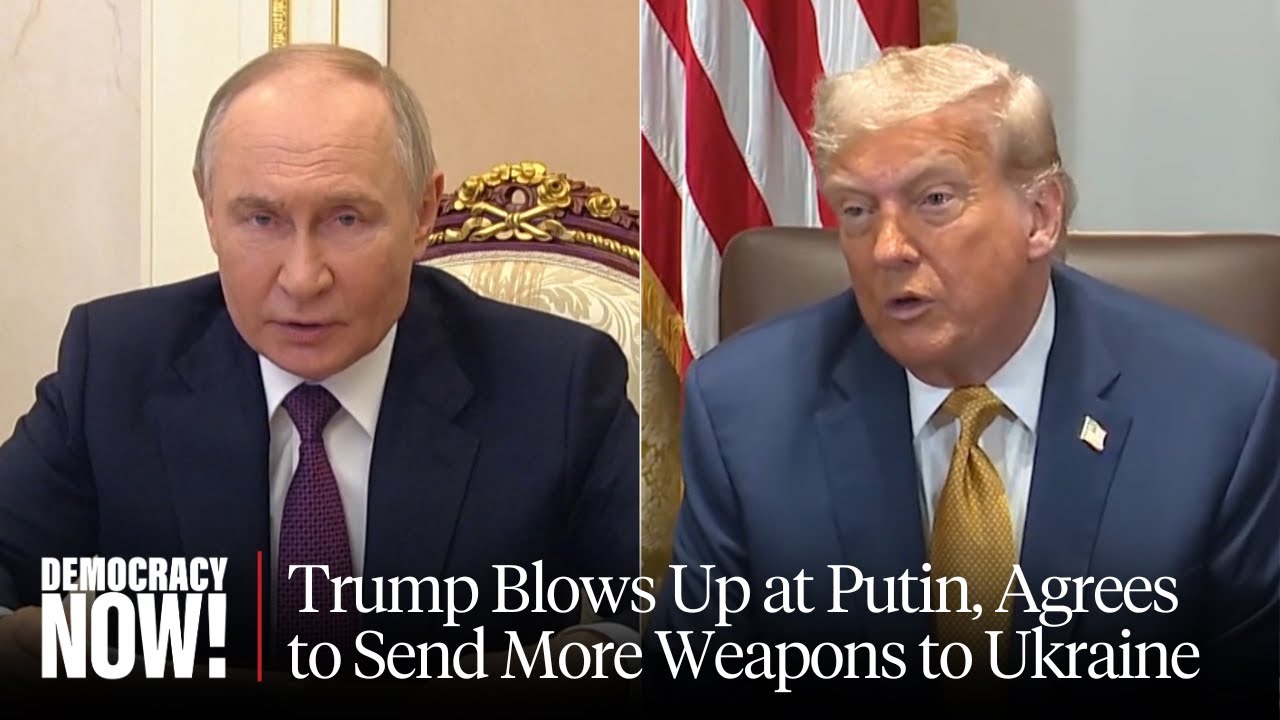 “Vladimir Putin Is Not Interested in a Peace Deal”: Matt Duss on Trump’s Stalled Ukraine Diplomacy