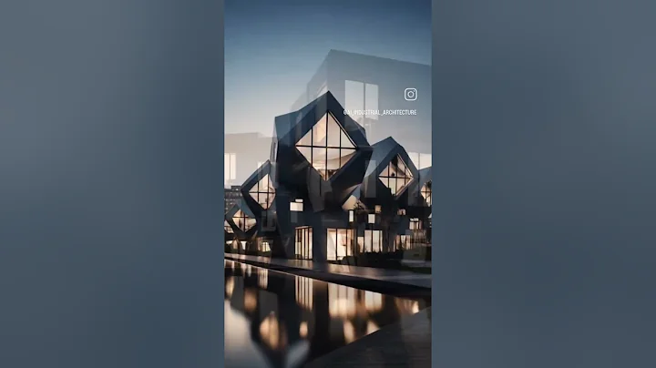 Step 129 into the Future: AI-Designed Industrial Architecture! Rotterdam