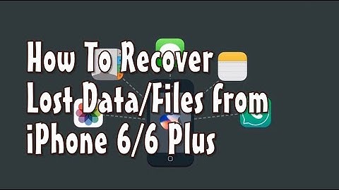 Top 3 Ways to Recover Lost Data from iPhone 6 or 6 Plus