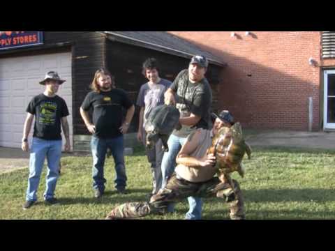 Turtleman with 40 LB Snapper Band in WV