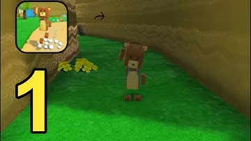 Super Bear Adventure - Gameplay Walkthrough Part 1 Intro,Tutorial Turtle Town ( Android,iOS )