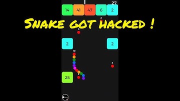 Snake Vs Block hack game wait till the end to understand the process