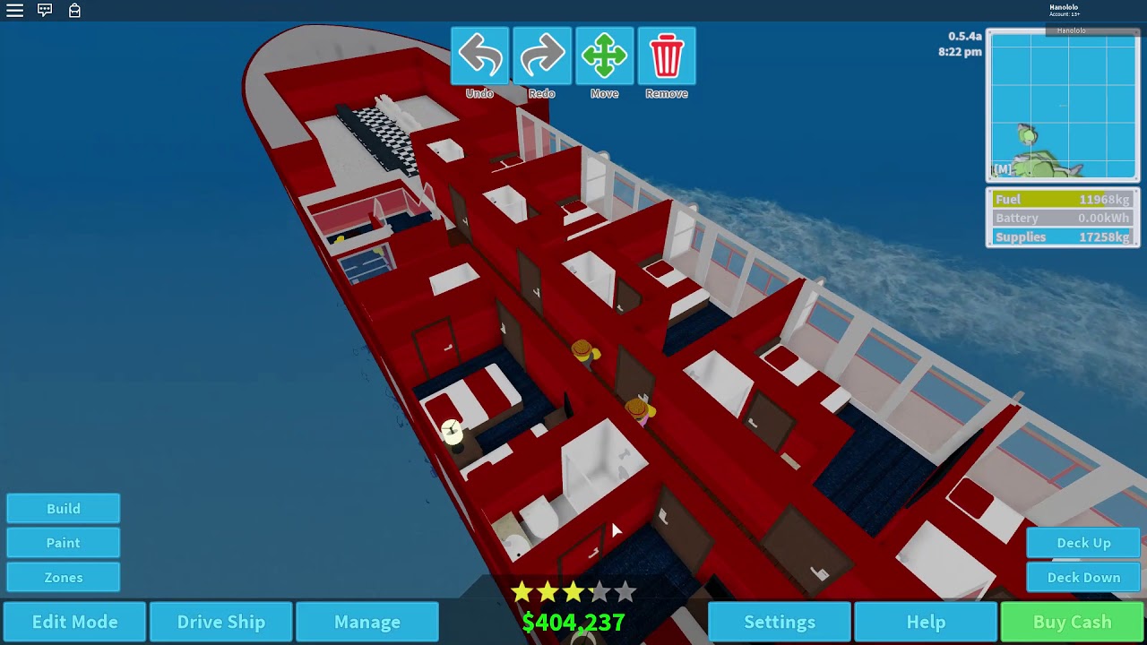 cruise ship tycoon roblox ships