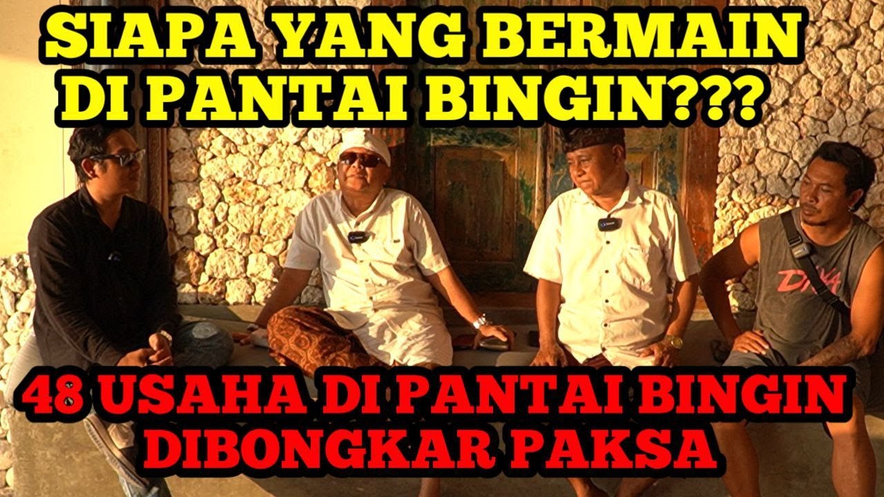 48 USAHA DI PANTAI BINGIN DIGUSUR SETELAH 35 TAHUN‼️40 MILIK LOKAL‼️SIAPA YANG BERMAIN???