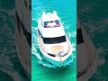 Lazzara yacht cruising by Golden Beach. 💪😎