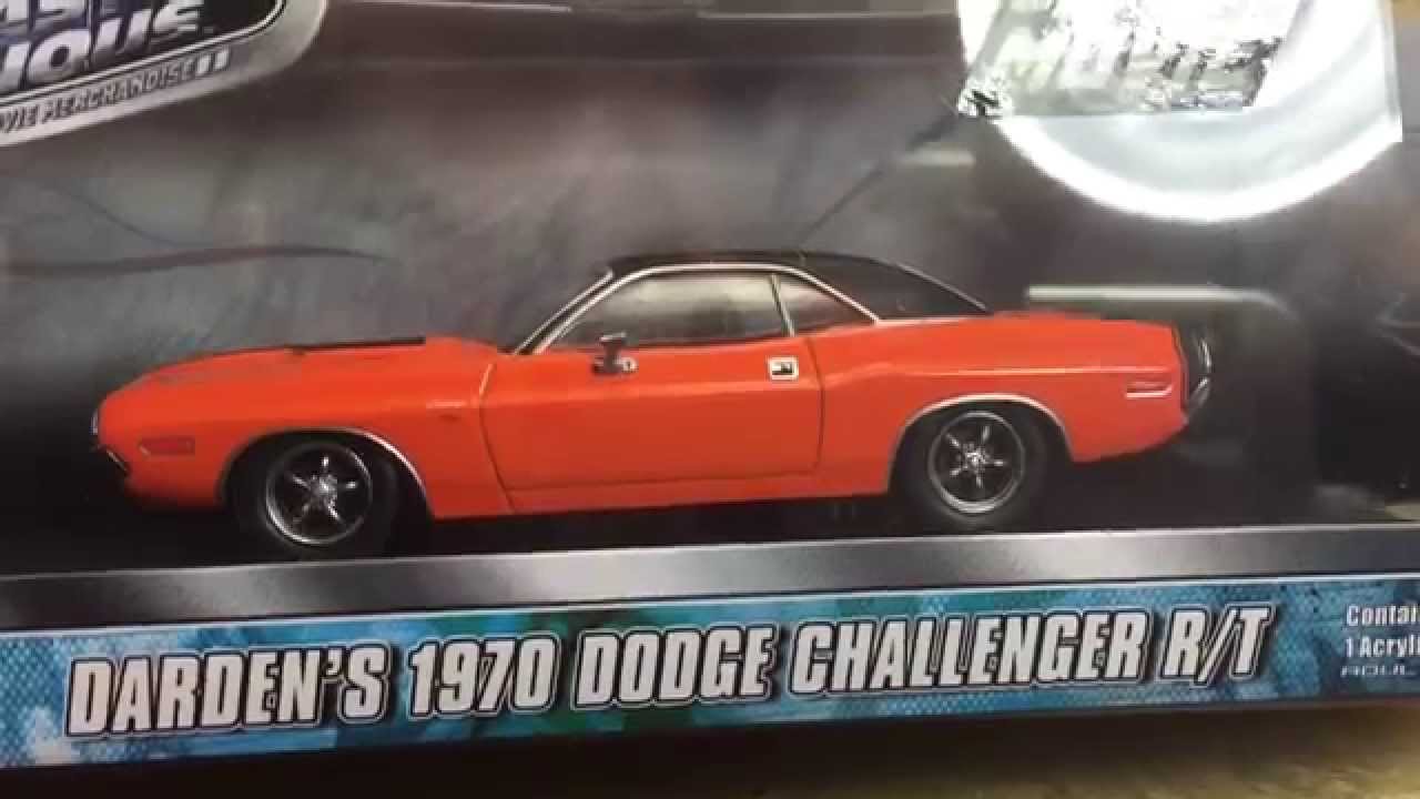 Greenlight 1:43 Fast and Furious Dodge Challenger - YouTube