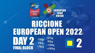 DAY 2 FINALS - Tatami 2 - Riccione European Open 2022