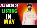 All Airdrops Listing in may 2026 | Best Airdrop 2026 | Crypto Airdrops 2026 | new Airdrop