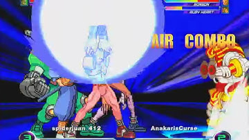 MVC2: spiderjuan_412 vs Anakaris Curse (Low/Mid Tier Madness!) - Session#4 - 03.02.21