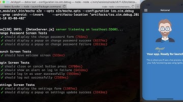 Ignite JHipster Detox E2E Tests