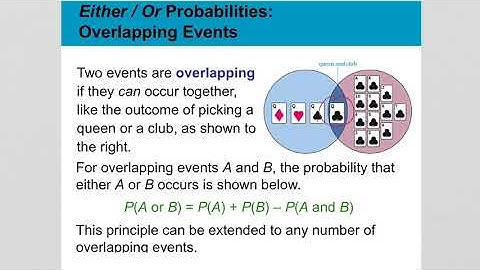 7B Combining Probabilities