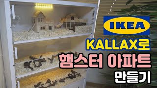 이케아 칼락스로 햄스터 아파트 만들기 : How to make hamster apartment of IKEA Tutorial : STARSHOP