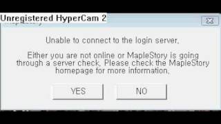 Maplestory Error