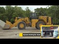 Cat 988 xe large wheel loader  dynamic braking go pedal