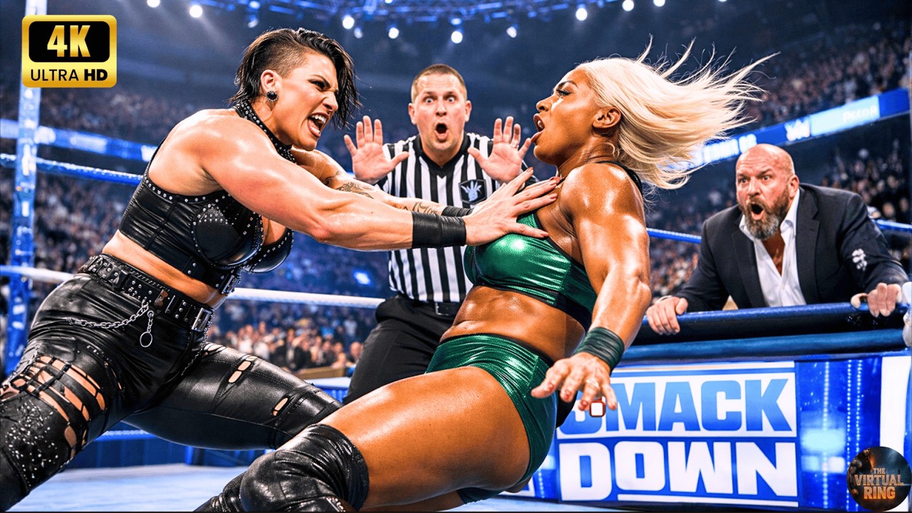 Риа Рипли против Джейд Каргилл • WWE SmackDown • 25 февраля 2026 г. 👊 #rhearipley #jadecargill