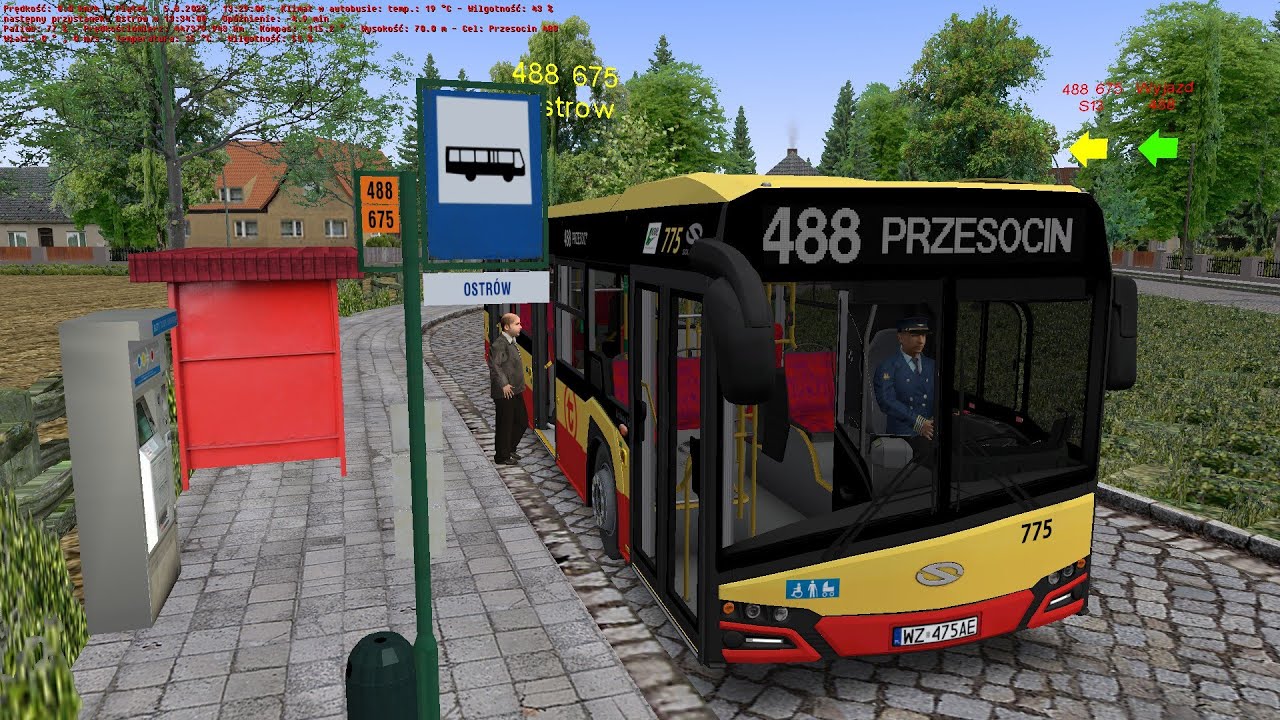 OMSI 2 Fikcyjny Szczecin: Linia 488: Ostrów - Przęsocin