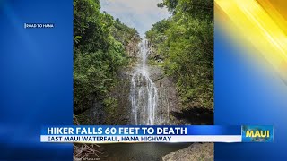 Thumbnail for Man dies after 60-foot fall at East Maui waterfall