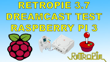 Retropie 3.7 Dreamcast Emulator Test Raspberry pi 3