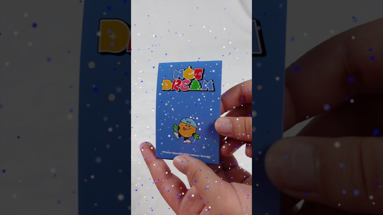 NCT DREAM WINTER SPECIAL MINI ALBUM 'CANDY' (SMini) UNBOXING