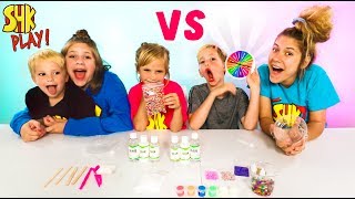 Team MYSTERY WHEEL OF SLIME CHALLENGE!