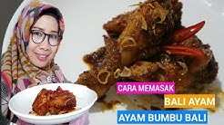 CARA MEMASAK BALI AYAM / AYAM BUMBU BALI - Durasi: 8.13. 